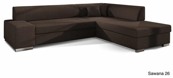 Colțar lemn masiv Extensibil Primo Depozitare 278x217cm Culoare Sawana 05