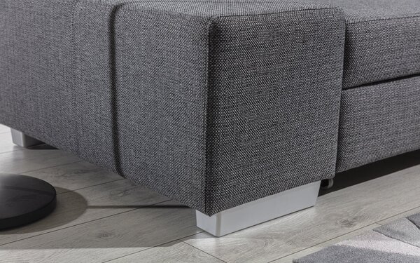 Colțar lemn masiv Extensibil Primo Depozitare 278x217cm Culoare Sawana 05