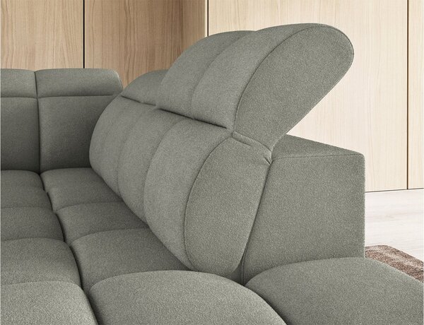 Colțar lemn masiv Extensibil Falcon 258x208cm Ladă Depozitare Personalizabil Electric