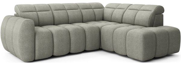 Colțar lemn masiv Extensibil Falcon 258x208cm Ladă Depozitare Personalizabil Electric