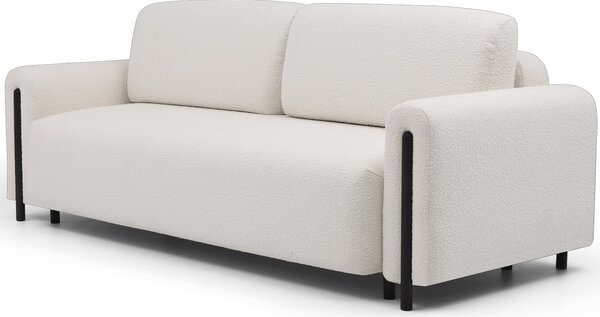Canapea lemn masiv CosmoFlex Extensibila Material Jaffray 01 Baza Neagra