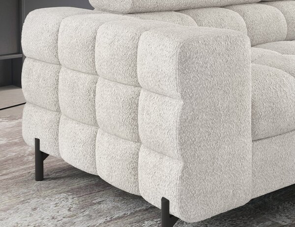 Colțar lemn masiv Ferry Extensibil Material Royal01, 276 × 72 × 200 cm