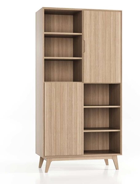 Etajera lemn masiv Brooklyn 85 х 45 х 198 cm
