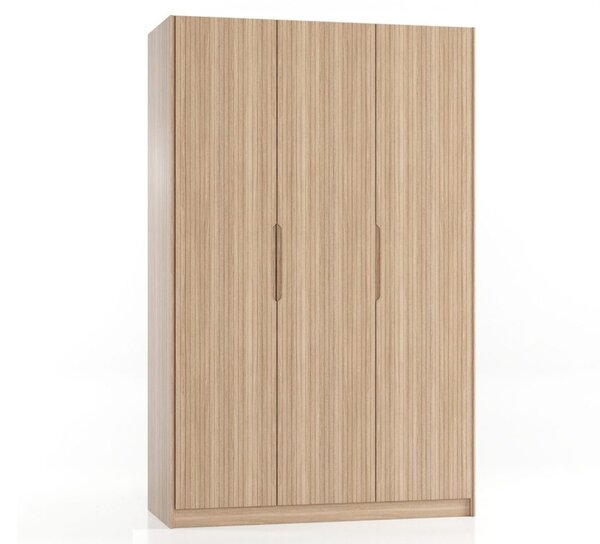 Dulap lemn masiv Brooklyn 3 usi, 139 × 61 × 220 cm