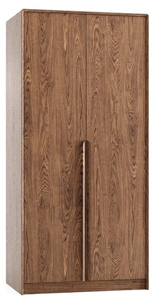 Dulap lemn masiv Bordo 2 usi, 95 × 63 × 200 cm
