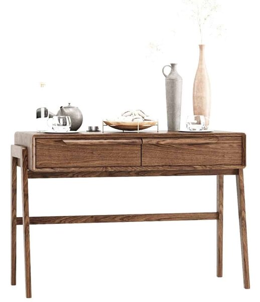 Masă lemn masiv de Toaleta Bordo, 110 × 51 × 74 cm