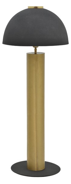 Lampa De Podea Zyppo Metal Negru-Auriu 46x114 cm