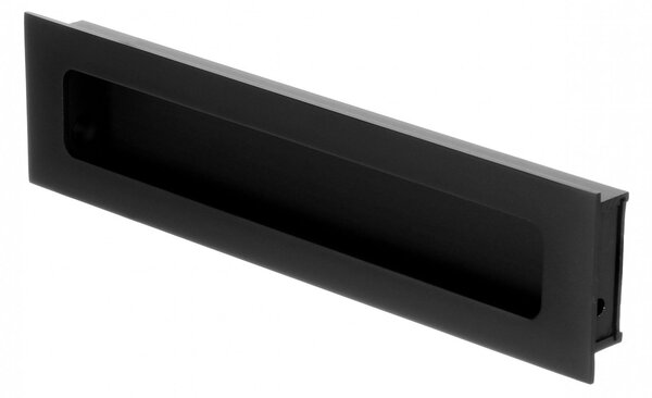 Maner incastrat RXZ01 - Negru mat 160 mm ⇒ 176 mm