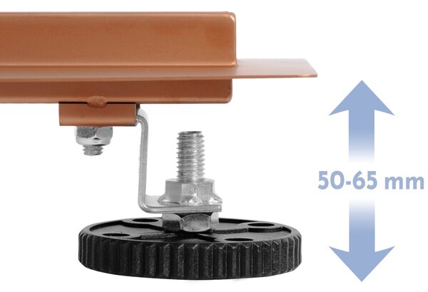 Rigola dus REA Neox Slim pro Brushed Copper 70