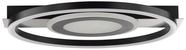 Brilliant - Plafonieră LED dimabilă MAUREEN LED/21W/230V, neagră