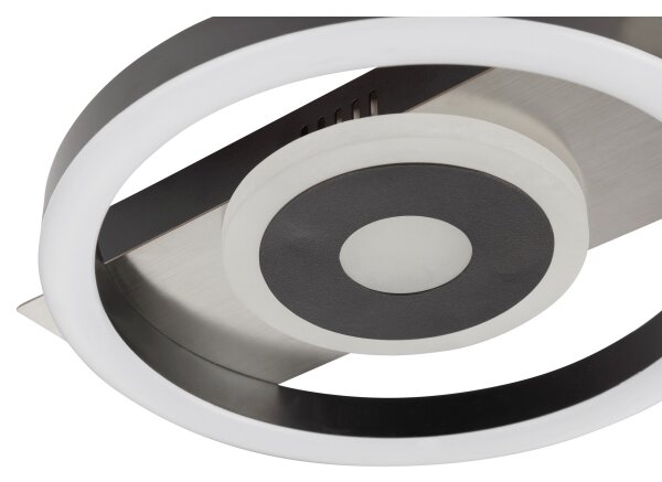 Brilliant - Plafonieră LED dimabilă MAUREEN, LED/9W/230V, negru