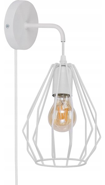 Lampă de perete BRYLANT 1xE27/60W/230V albă