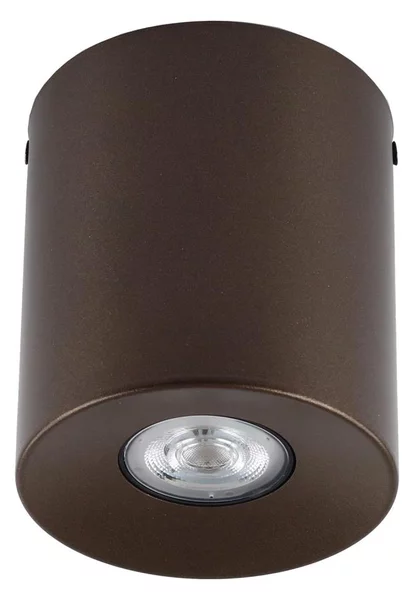 Spot ORION 1x GU10/10W/230V, 12,5 cm, maro