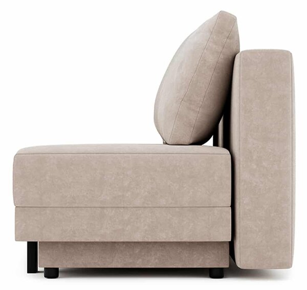 Canapea lemn masiv Extensibila Otto, 210 × 102 × 75 cm