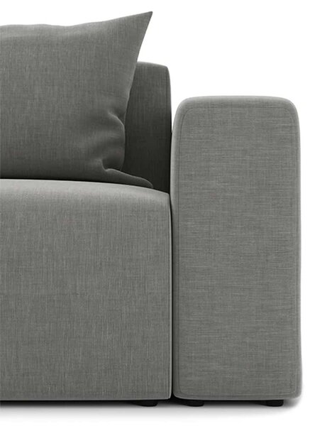Canapea lemn masiv Loft, 250 × 101 × 83 cm