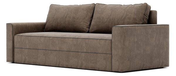 Canapea lemn masiv Column, 230 × 107 × 80 cm