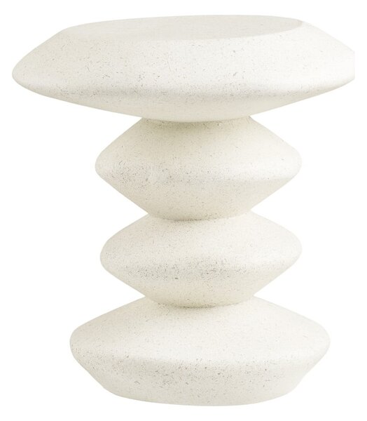 Măsuță auxiliară rotundă din piatră ø 36 cm Blackburn – House Nordic