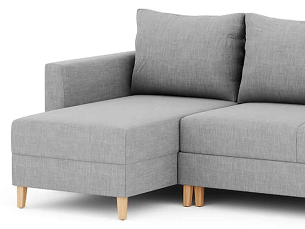 Coltar lemn masiv Oslo Extensibil, 235 × 160 × 85 cm