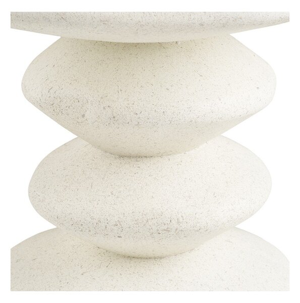Măsuță auxiliară rotundă din piatră ø 36 cm Blackburn – House Nordic