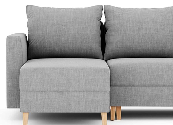 Coltar lemn masiv Oslo Extensibil, 235 × 160 × 85 cm