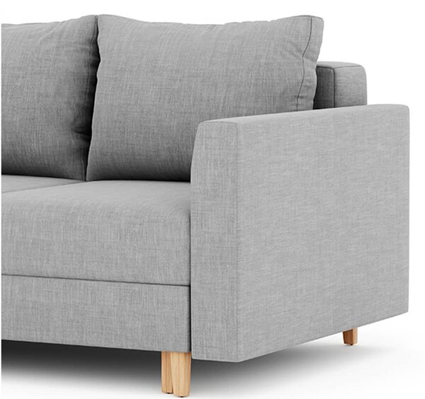Coltar lemn masiv Oslo Extensibil, 235 × 160 × 85 cm