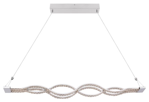 Globo 67109-30 - Lustră LED reglabilă pe cablu PILLA LED/30W/230V + telecomandă