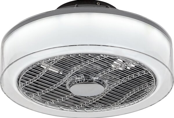 Plafonieră LED dimabilă Rabalux cu ventilator LED/30W/230V + telecomandă