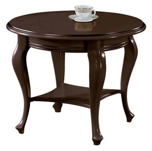 Masuta lemn masiv nuc de Cafea Vanessa /Crem