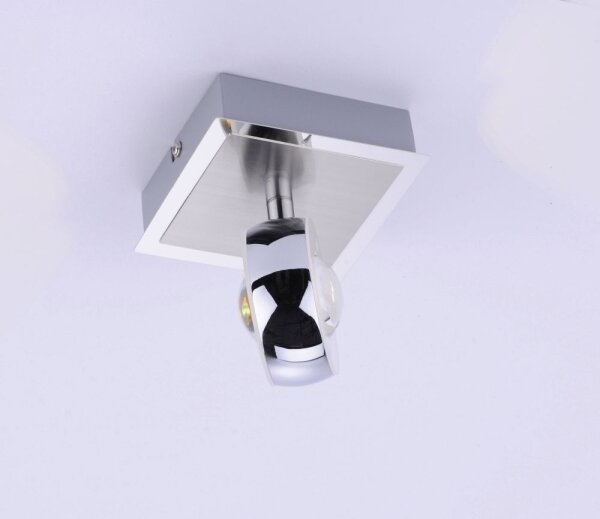 Corp de iluminat LED RGBW dimabil OPTI LED/6W/230V Leuchten Direkt 12471-55 + telecomandă