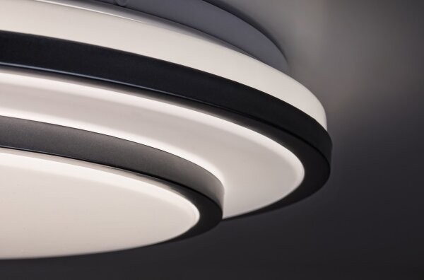Rabalux 2131 - Plafonieră LED dimabilă LUPITA LED/40W/230V argintie + telecomandă