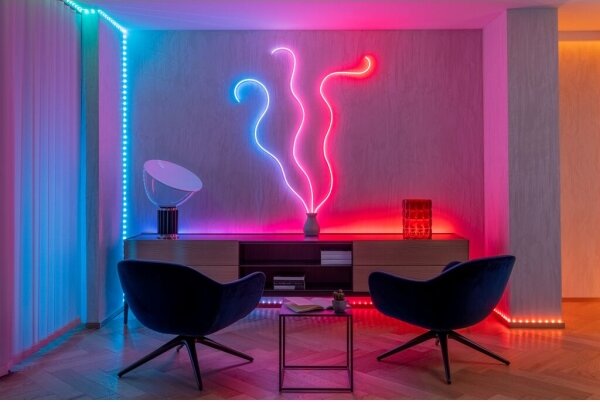 Twinkly TWFL300STW-WEU - bandă LED RGB flexibilă, reglabilă, 300 LED, 3 m, Wi-Fi