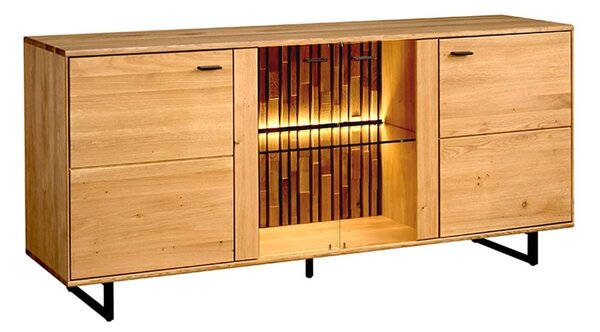 Comodă stejar masiv II Urban, 179 × 49 × 84 cm