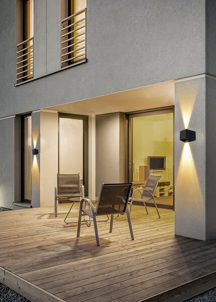 Immax 08489L - Lampă solară LED de perete cu senzor LED/2W/5V IP54
