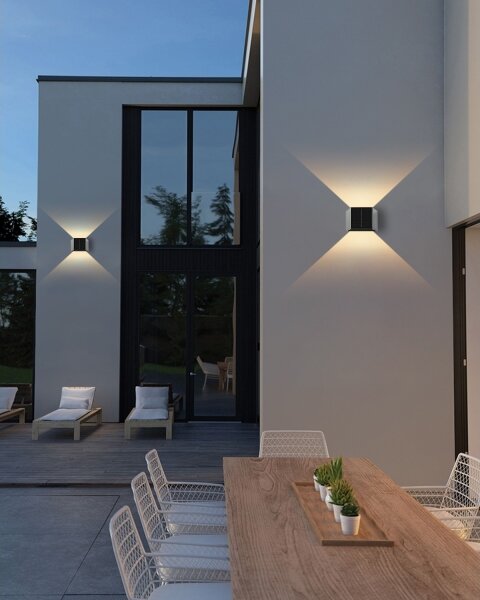Immax 08489L - Lampă solară LED de perete cu senzor LED/2W/5V IP54