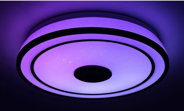 Rabalux 71030 - Plafonieră LED RGB dimabilă NIKOLAUS LED/24W/230V