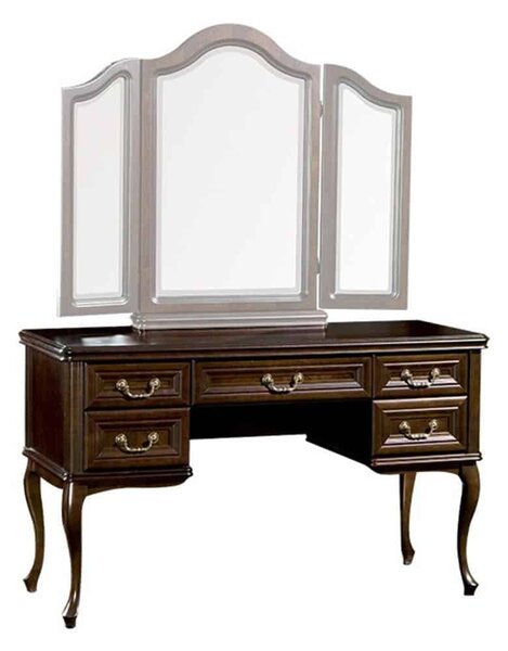 Masă lemn masiv de Toaletă II Weston, 132 × 52 × 78,5 cm