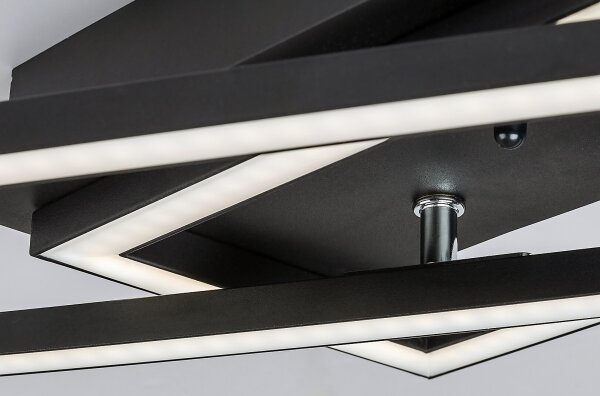 Rabalux 71004 - Plafonieră LED dimabilă NEFERTUM LED/38W/230V + telecomandă