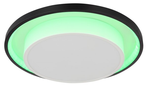 Plafonieră LED RGBW dimabilă MORGAN LED/21W/230V Globo 41390-21 + telecomandă