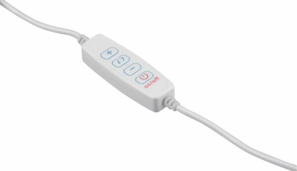 Lampă LED dimabilă de masă cu lupă Extol LED/8W/5V 2900/4500/7500K alb