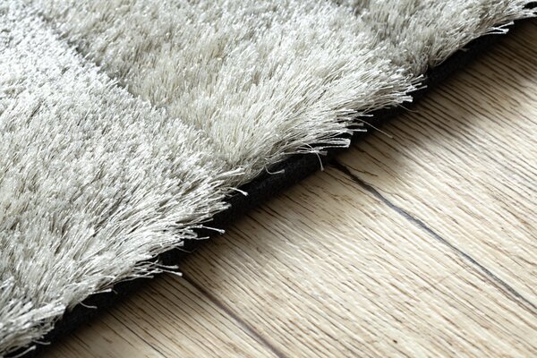 Covor FLIM 007-B6 modern shaggy, dunga - structural gri