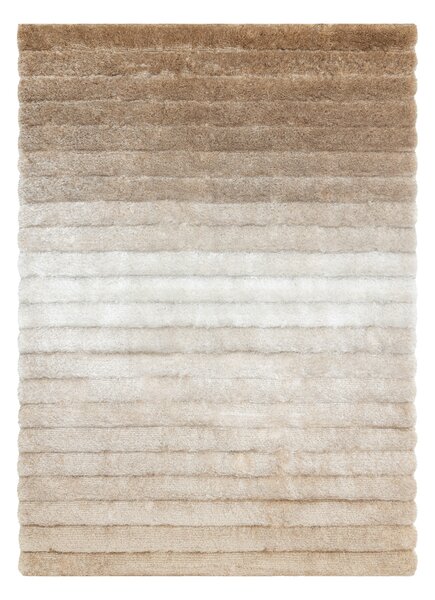 Covor FLIM 007-B2 modern shaggy, dunga - structural bej