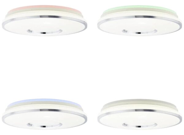 Plafonieră LED RGBW dimabilă Brilliant VISITATION LED/32W/230V + telecomandă