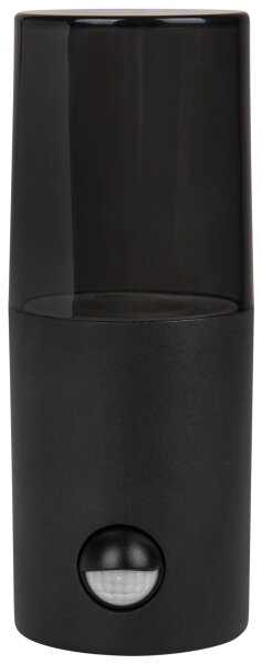 Aplica de exterior cu senzor 1xE27/40W/230V IP44 negru/fumuriu