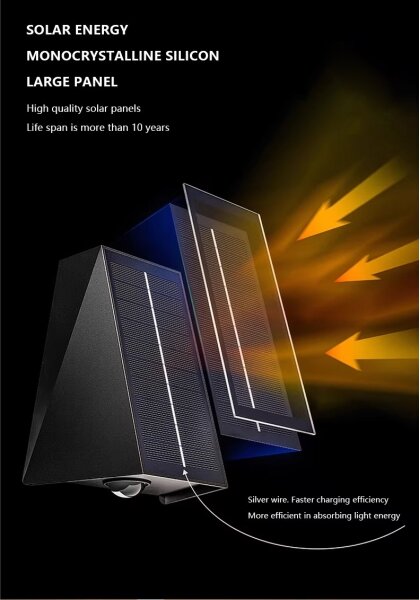 Aplică LED solară cu senzor Immax 08490L LED/2W/5V IP54