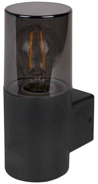 Aplica de perete pentru exterior 1xE27/40W/230V IP44 negru/fumuriu