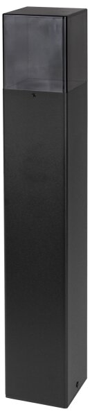 Lampă de exterior 1xE27/40W/230V IP44 50 cm neagră/fumurie