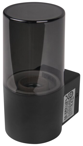 Aplica de perete pentru exterior 1xE27/40W/230V IP44 negru/fumuriu