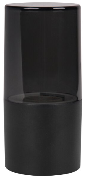 Aplica de perete pentru exterior 1xE27/40W/230V IP44 negru/fumuriu