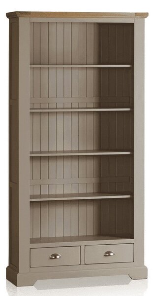 Etajeră lemn masiv gri Ives Personalizabilă, 97 × 31 × 189 cm