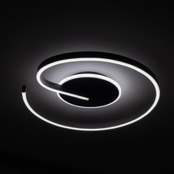 Brilagi - Plafonieră LED reglabilă SPIRAL LED/56W/230V 3000/4000/6000K + telecomandă